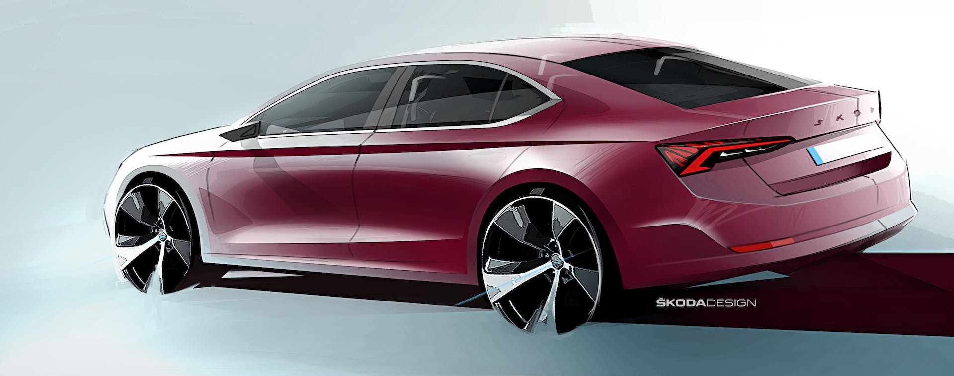 Nuova Skoda Octavia teaser posteriore
