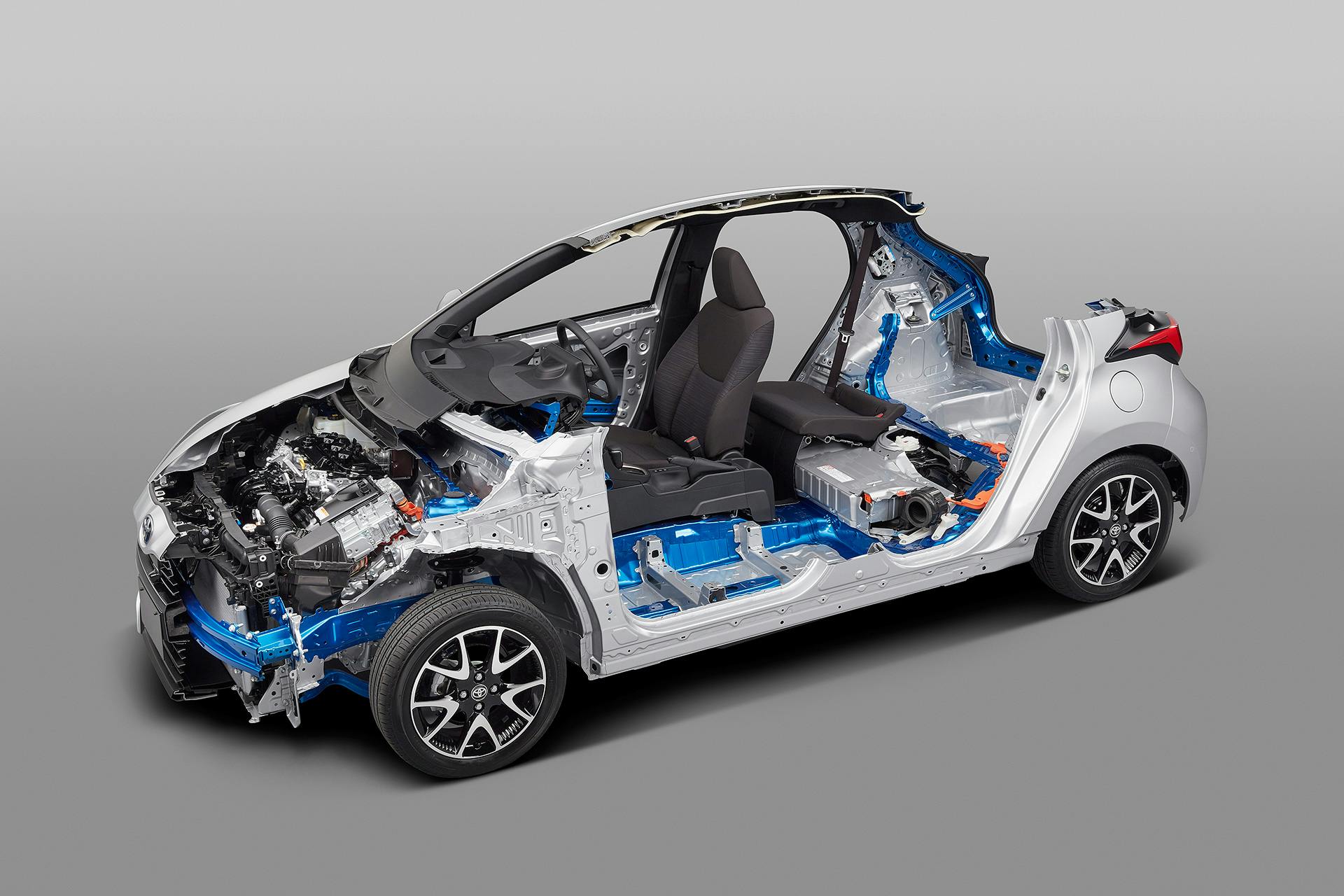 Nuova Toyota Yaris schema meccanico