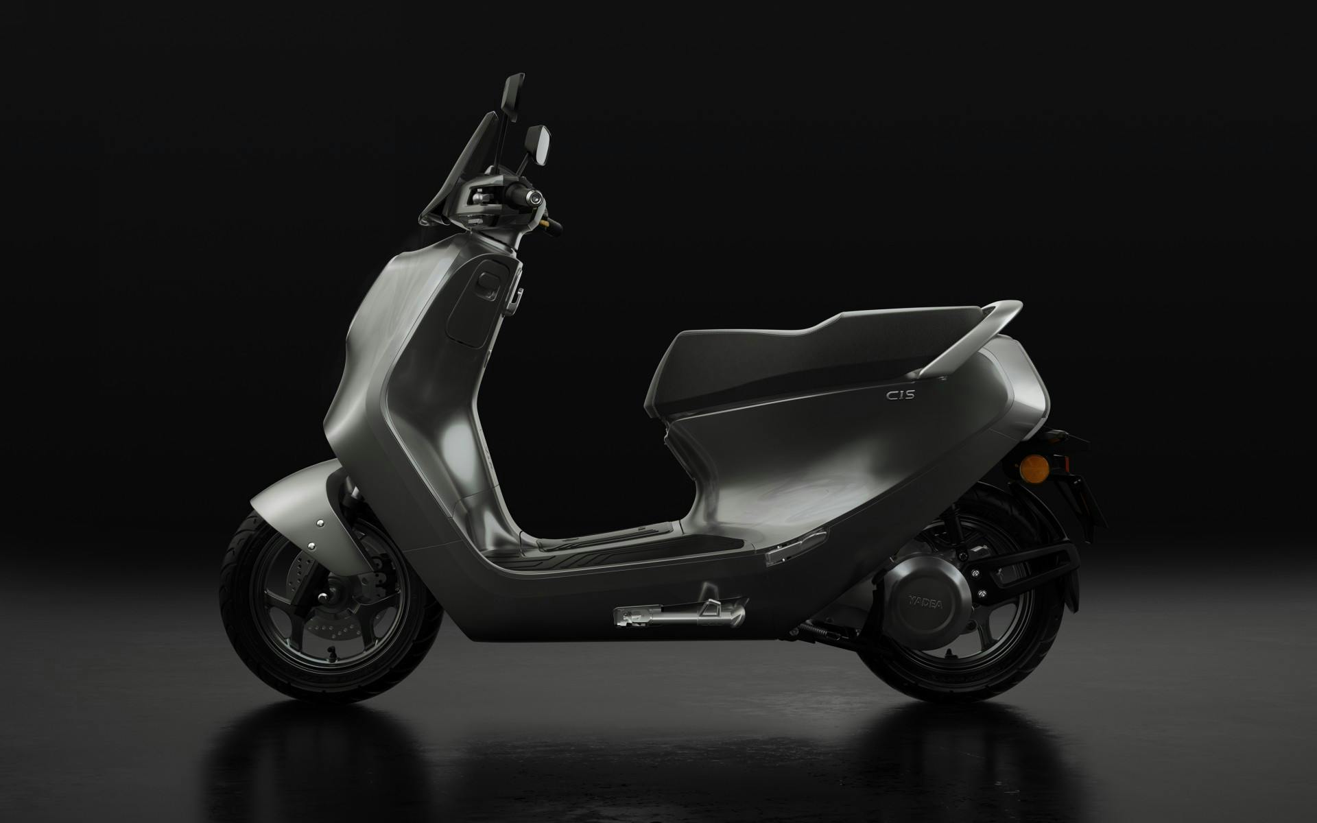Yadea CS1 Scooter elettrico Statico fondo nero