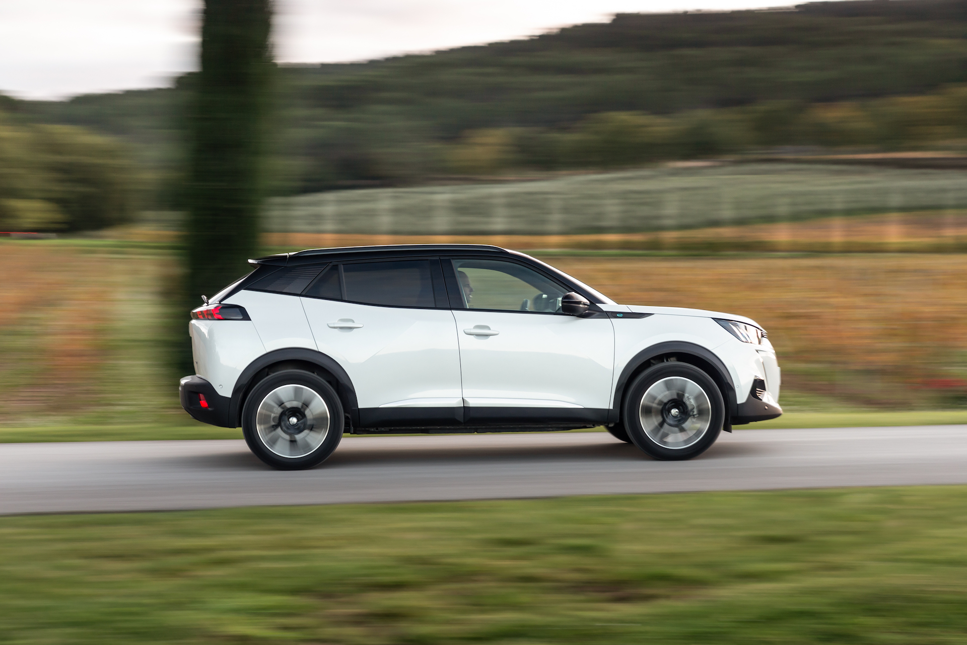 PEUGEOT_2008_elettrica vista laterale