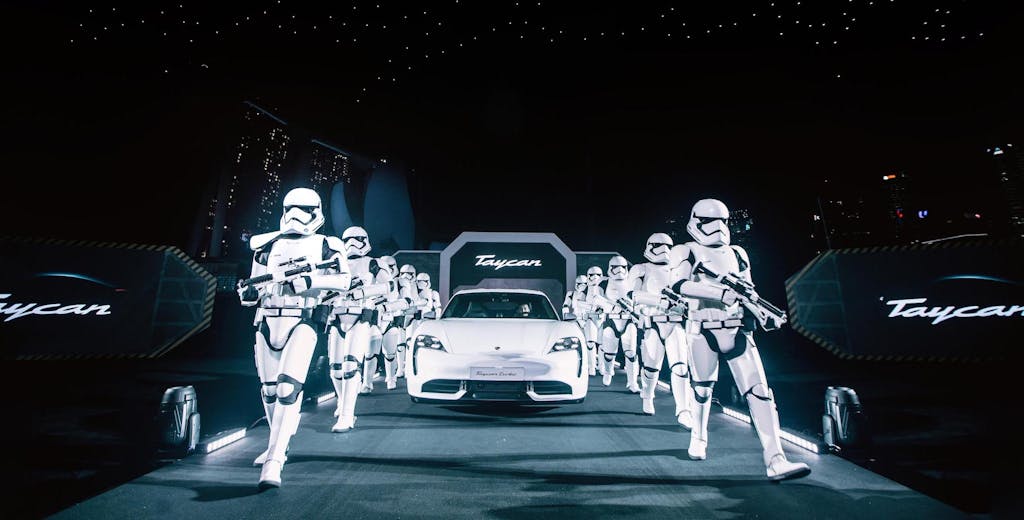 Porsche e Star Wars  L’unione fa la forza