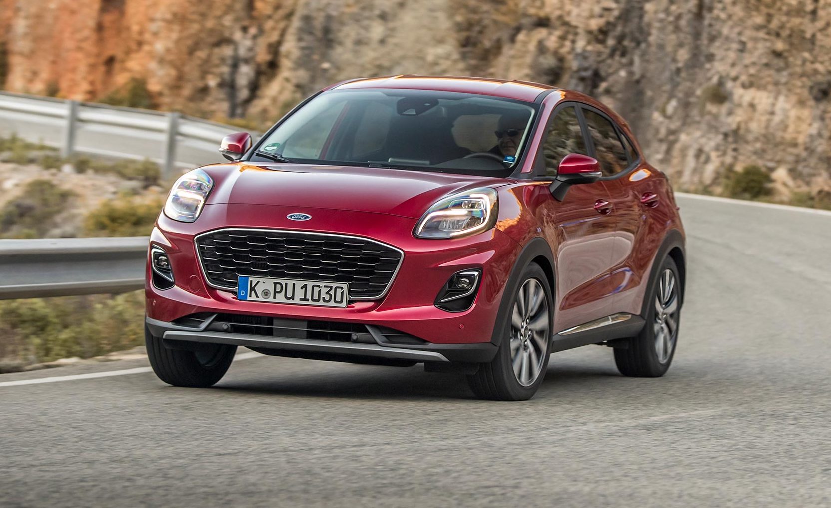 nuova ford puma test drive rossa