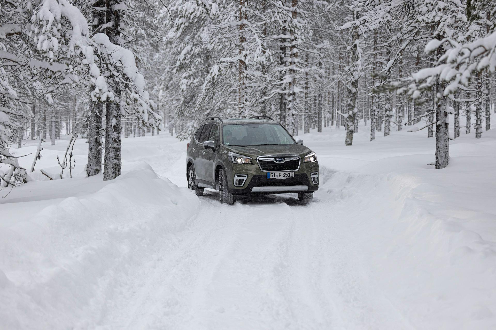 prova neve SUBARU-FORESTER