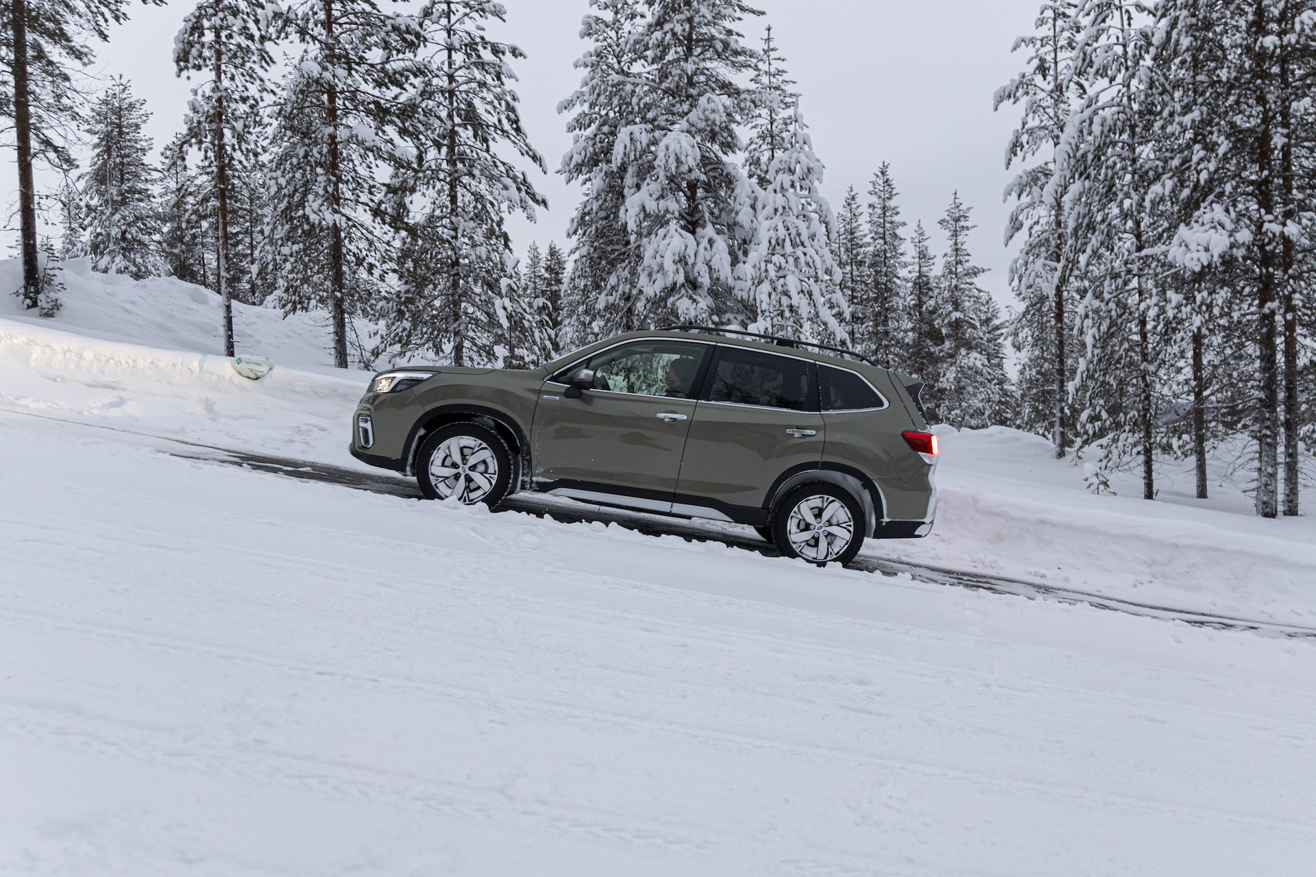 prova neve SUBARU-FORESTER