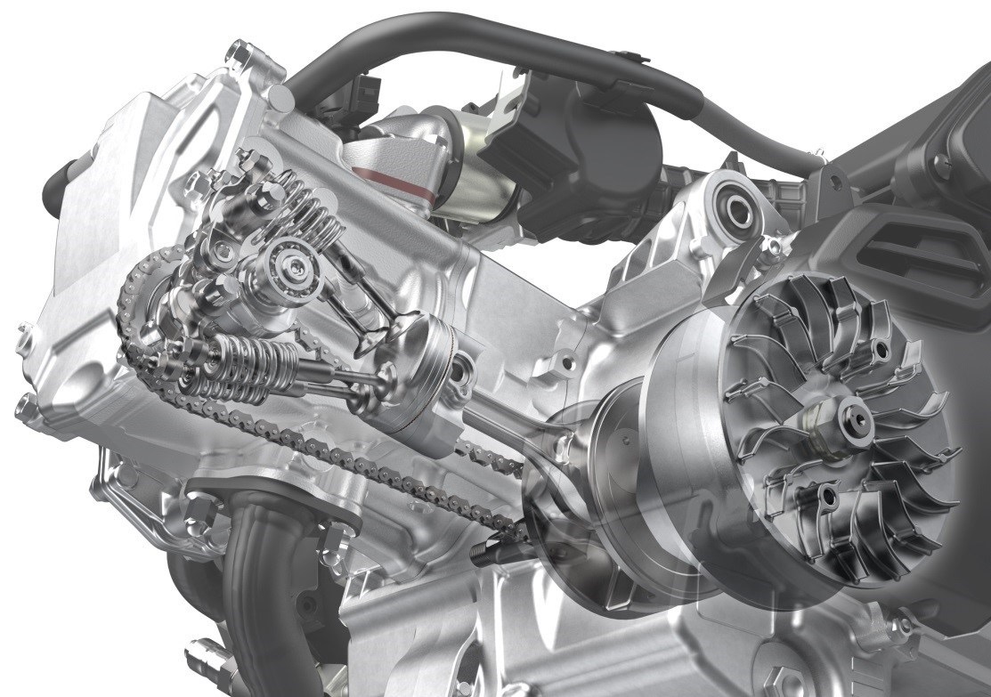 Honda SH 2020, motore scooter