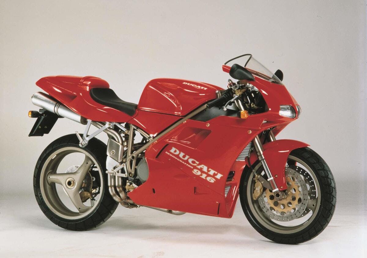 Ducati 916 migliori moto sportive della storia