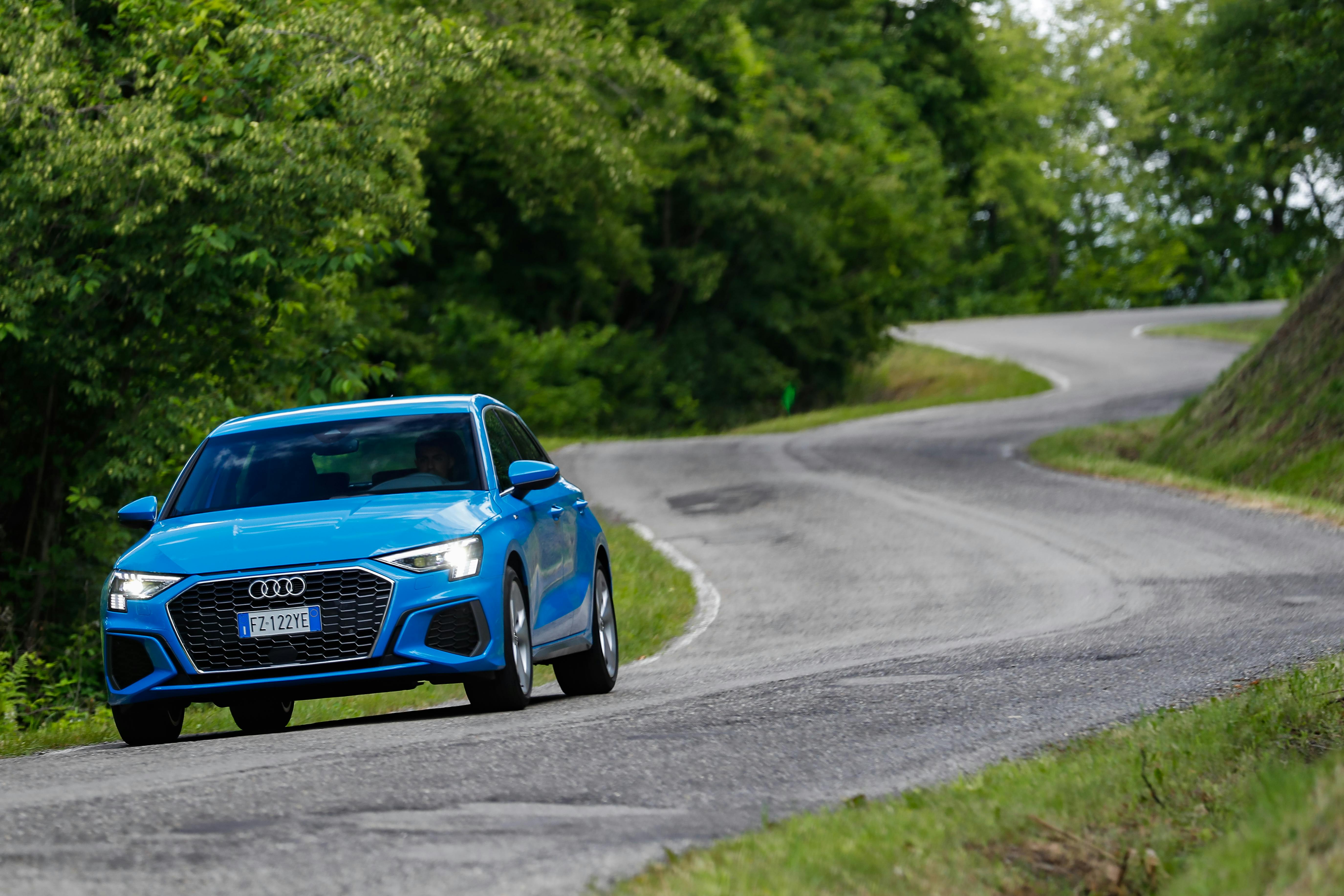 Nuova Audi A3 prova, extraurbano