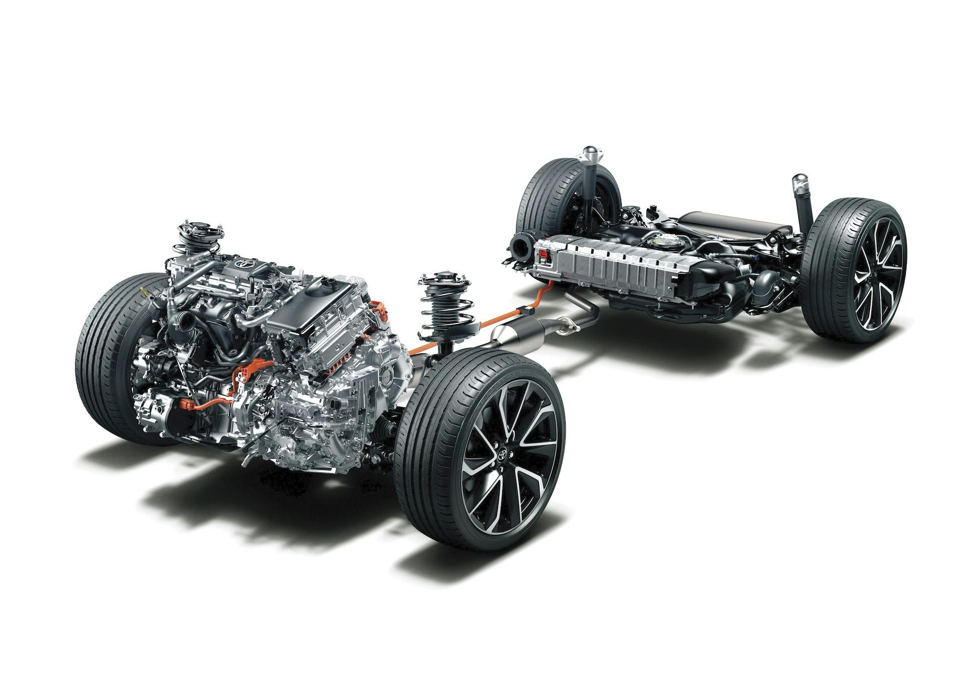 Toyota Corolla schema ibrido