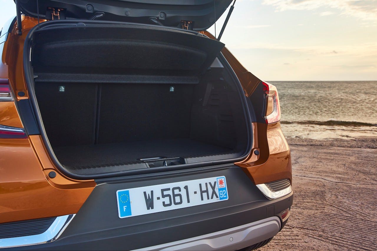Nuova Renault Captur bagagliaio