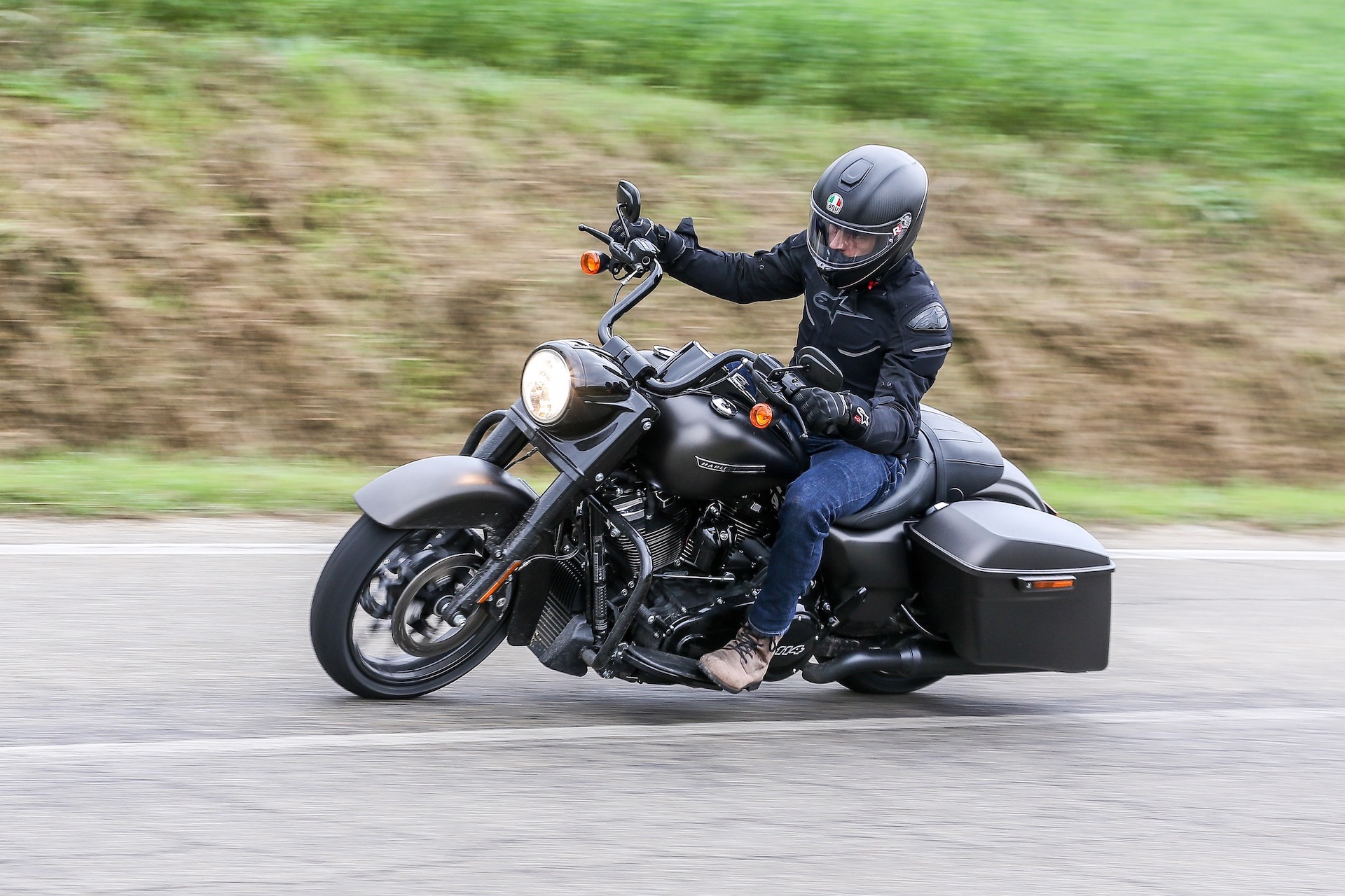 Harley-Davidson Road King test ride