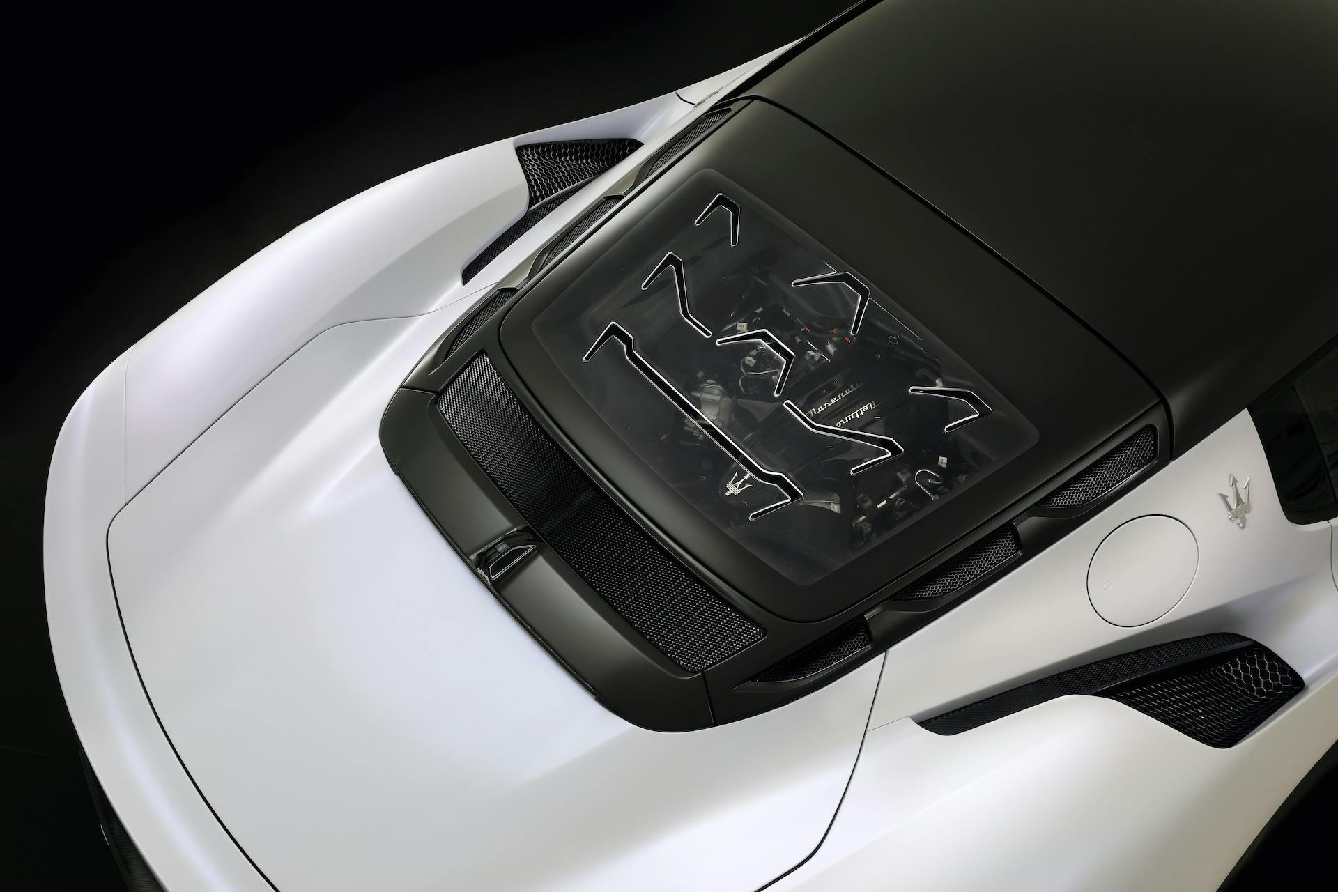 MASERATI MC20 vetro vusta motore