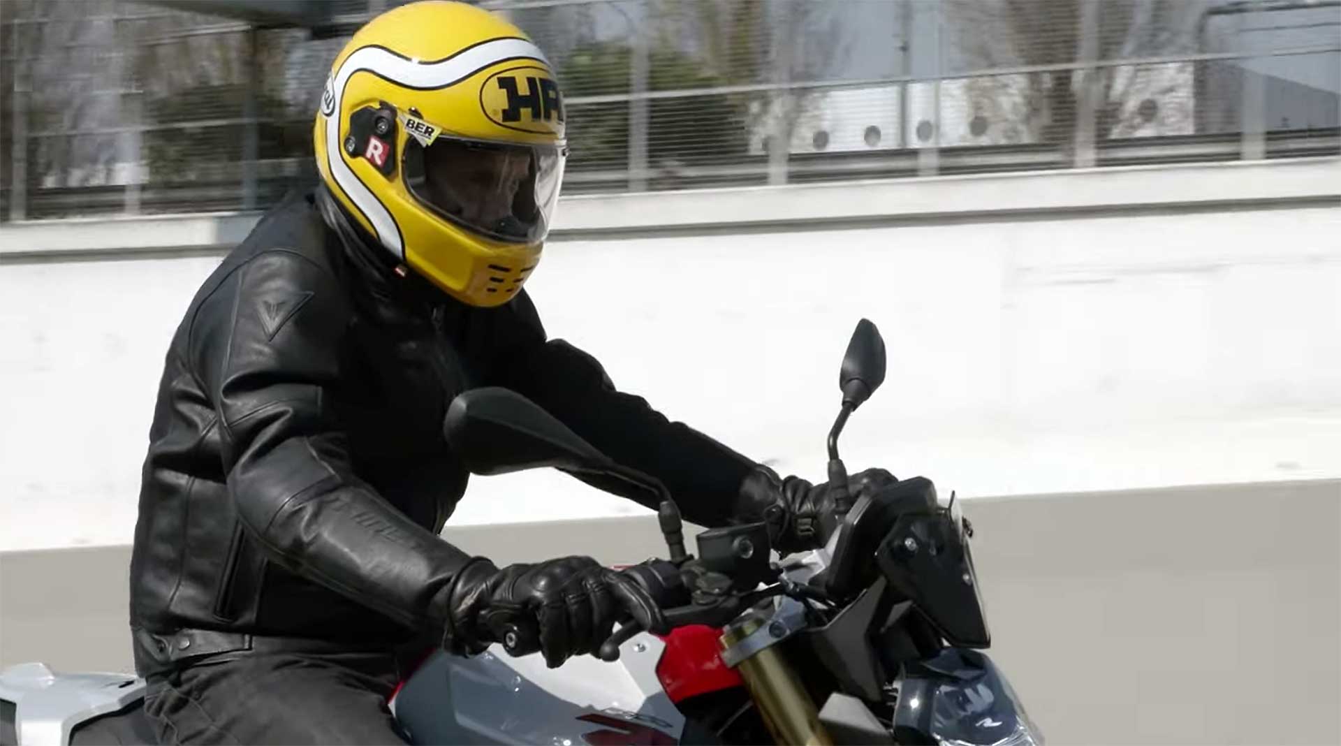 Arai Concept-X Casco Vintage giallo