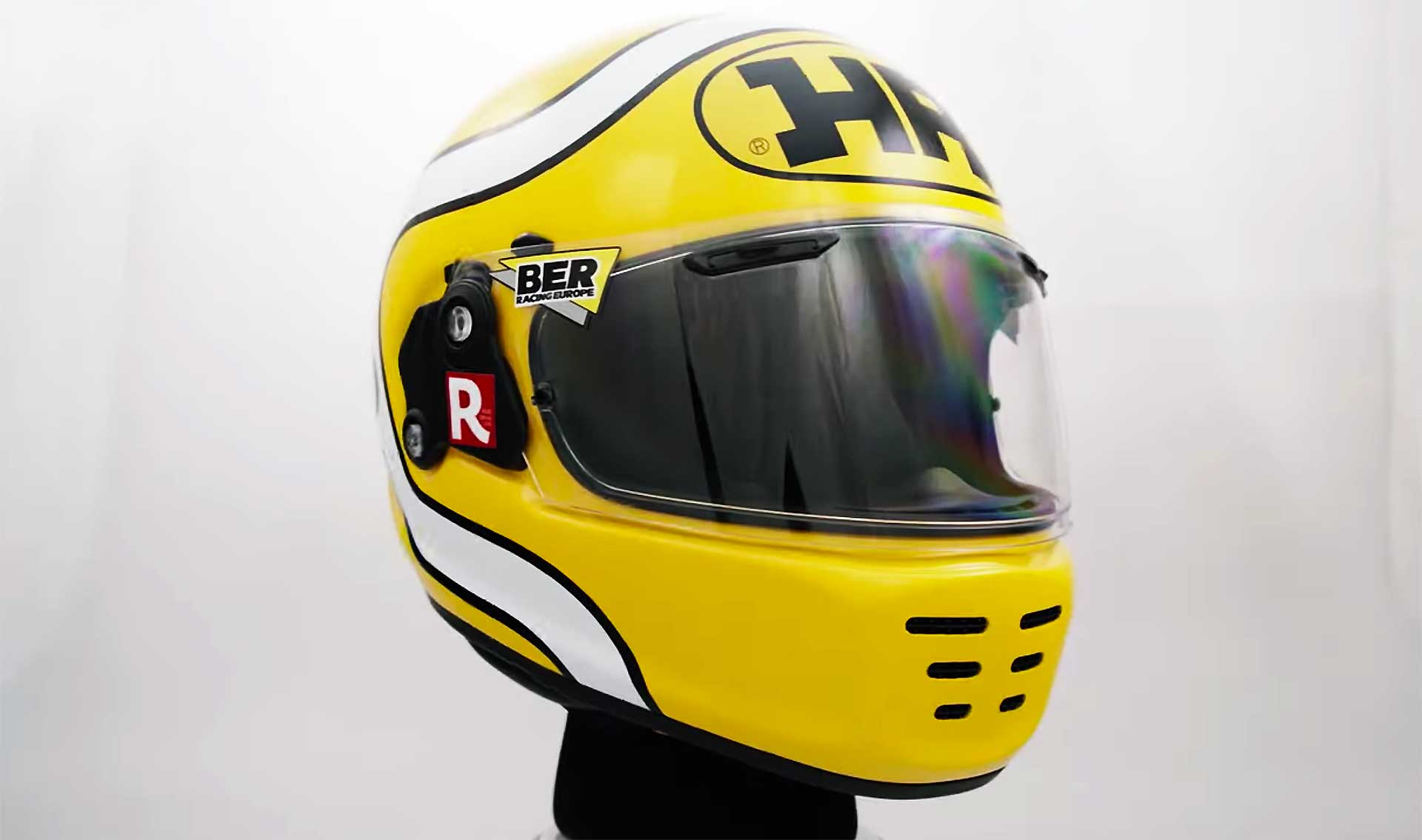 Arai Concept-X Casco Vintage giallo