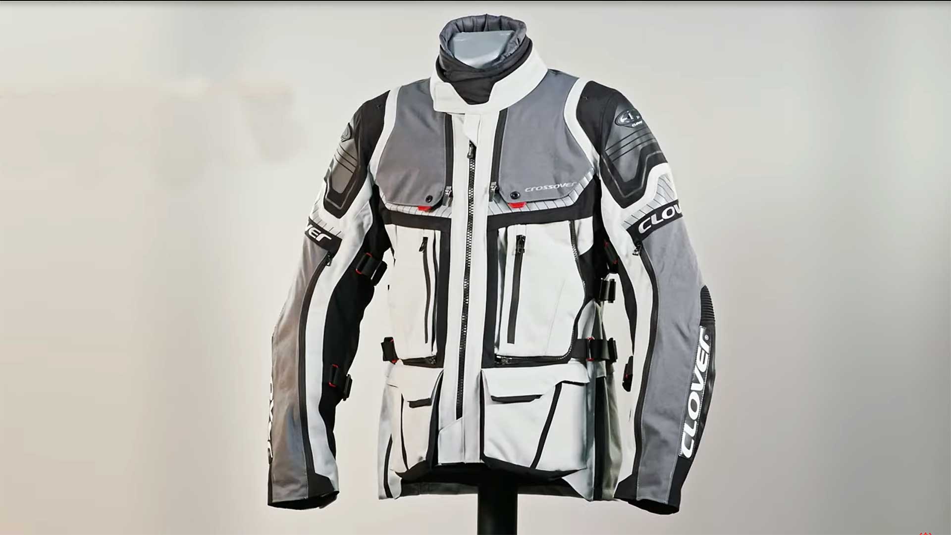 Giacca Moto Clover Crossover 4 WP Airbag