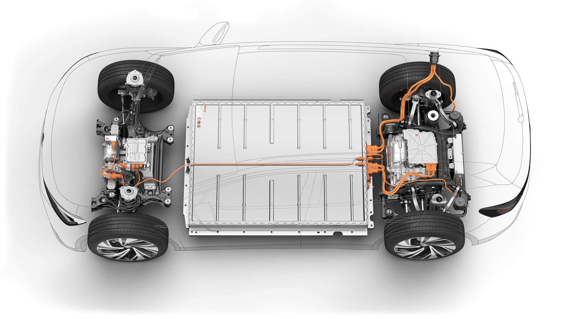 Volkswagen ID.4 pacco batterie