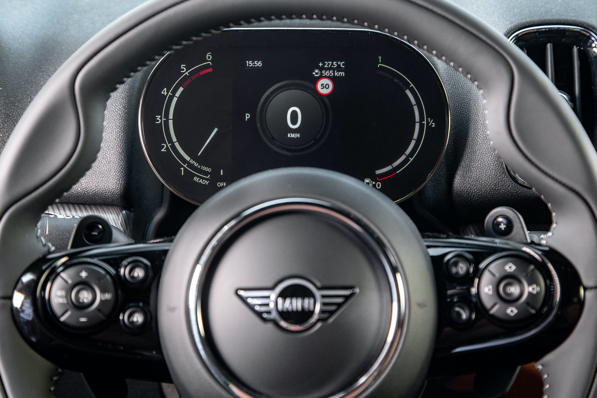 MINI countryman restyling display strumentazione