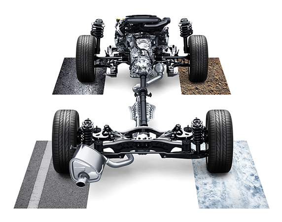 subaru simmetria trazione integrale