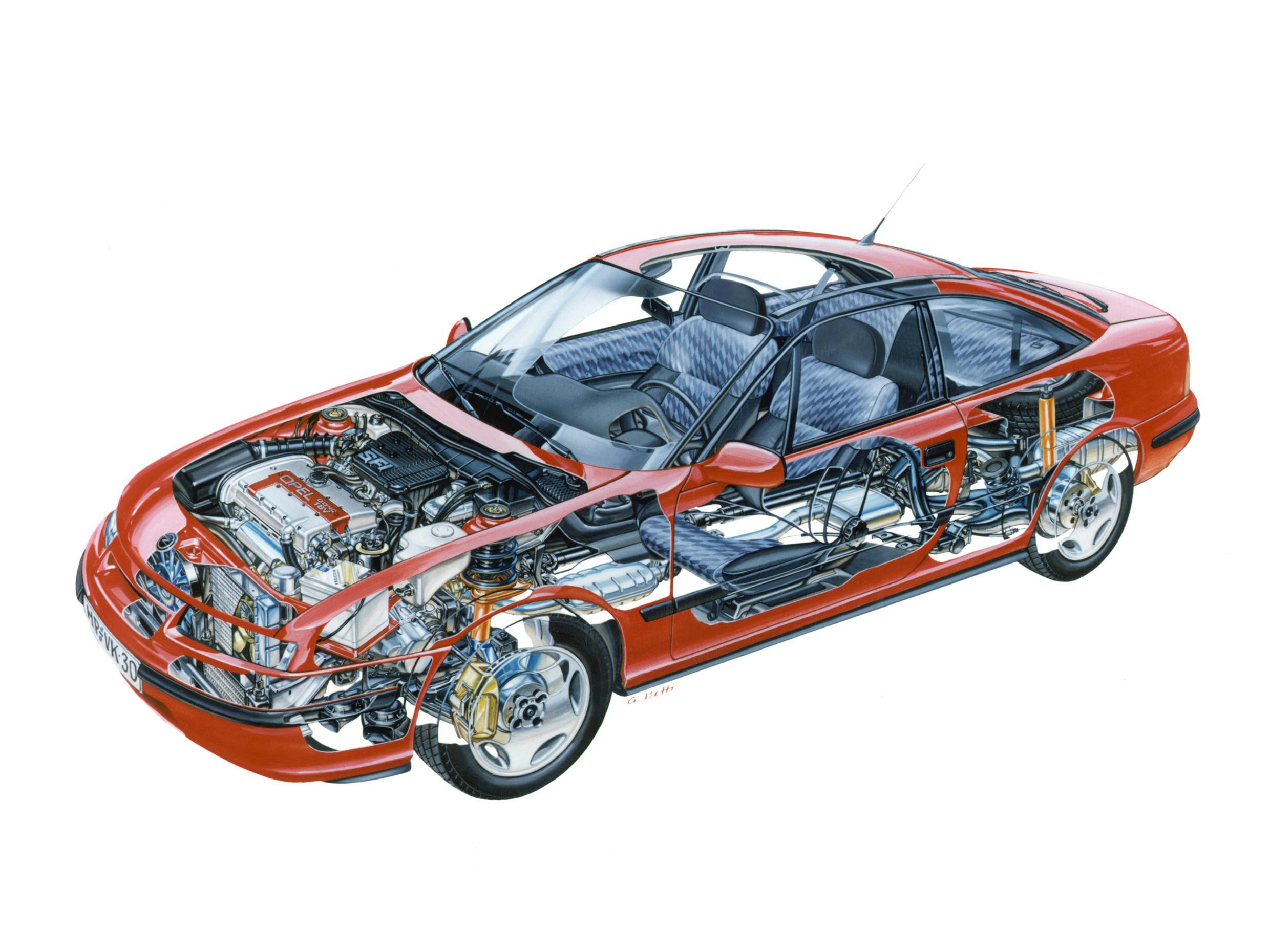 opel_calibra meccanica