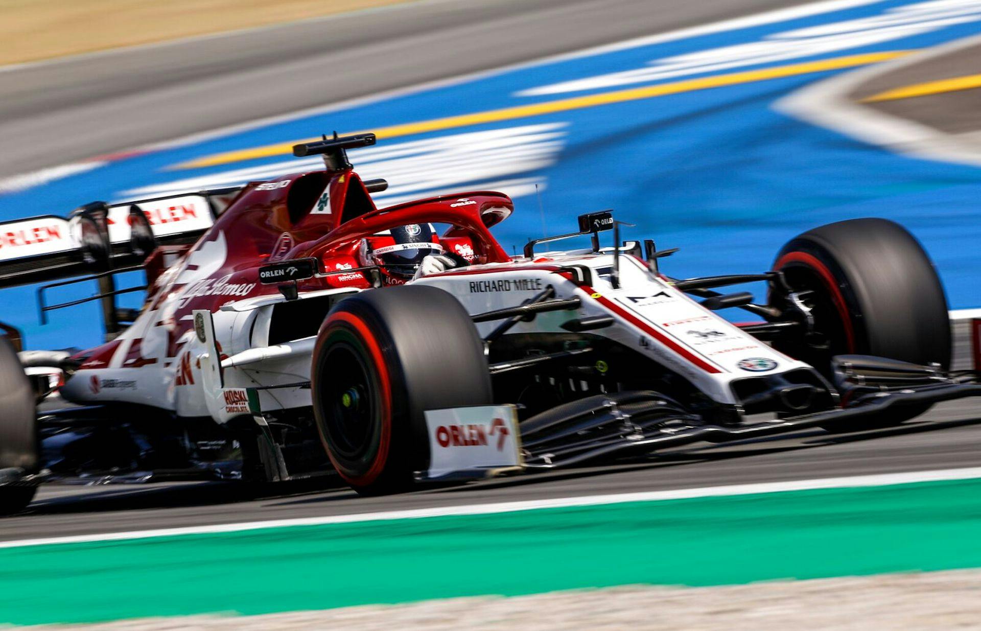 Kimi Raikkonen GP Spagna 2020