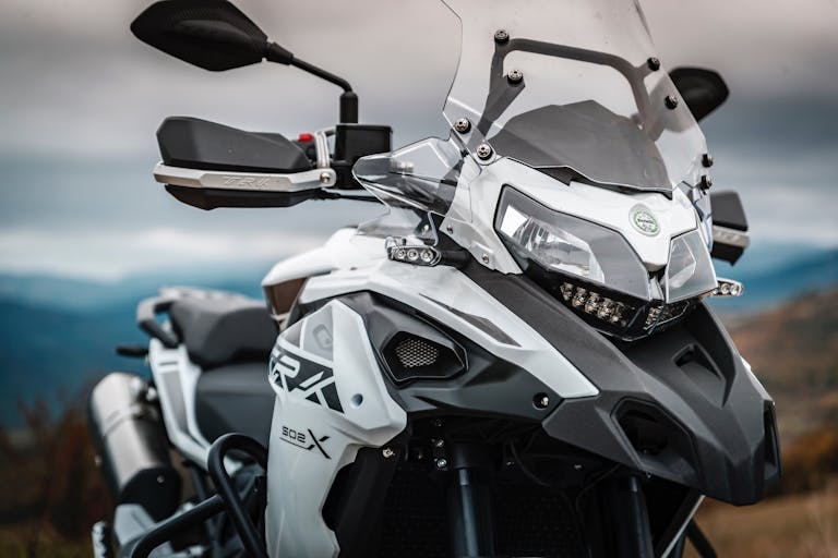 Benelli TRK 502 X 2021 bianca paramani