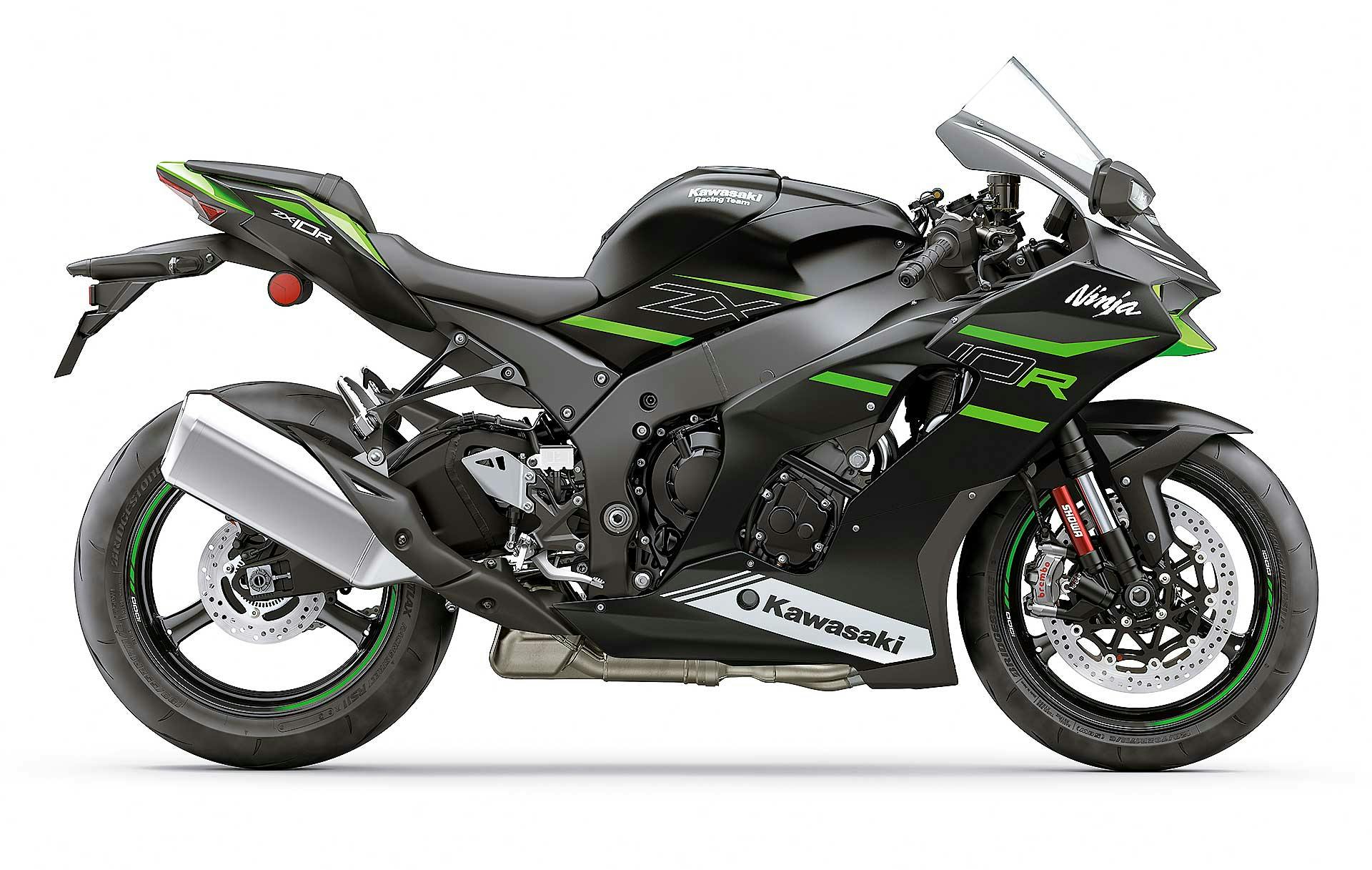 Kawasaki ZX-10R 2021 verde