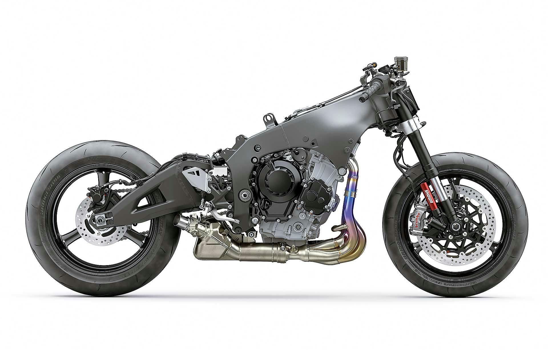 Kawasaki ZX-10R 2021 moto spogliata