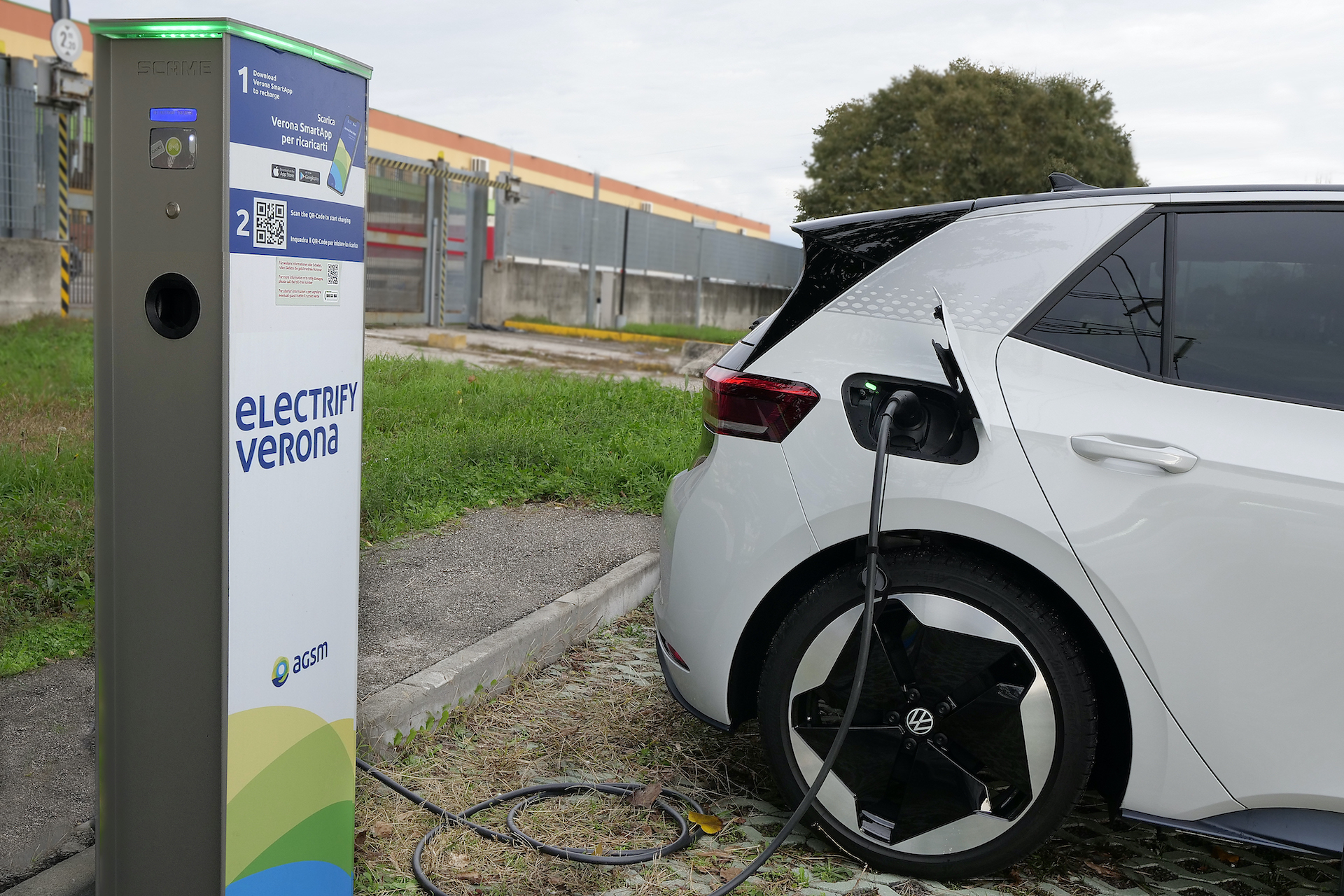 Volkswagen ID3 presa ricarica