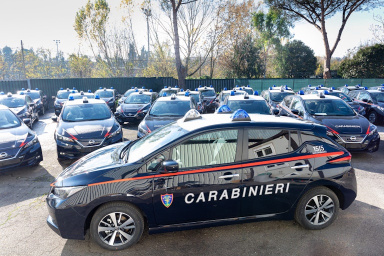 Nissan Leaf Carabinieri