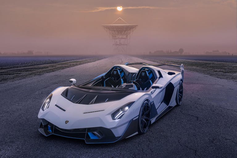 Lamborghini SC20 vista frontale