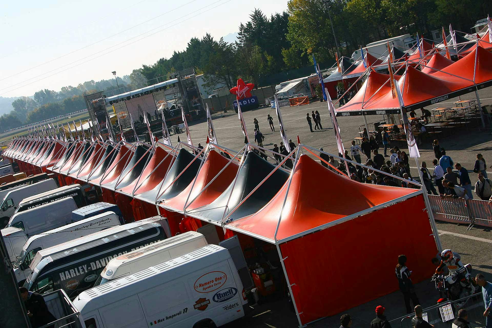 Harley-Davidson XR 1200 paddock