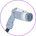 auto elettrica - connettore tipo 4 Chademo