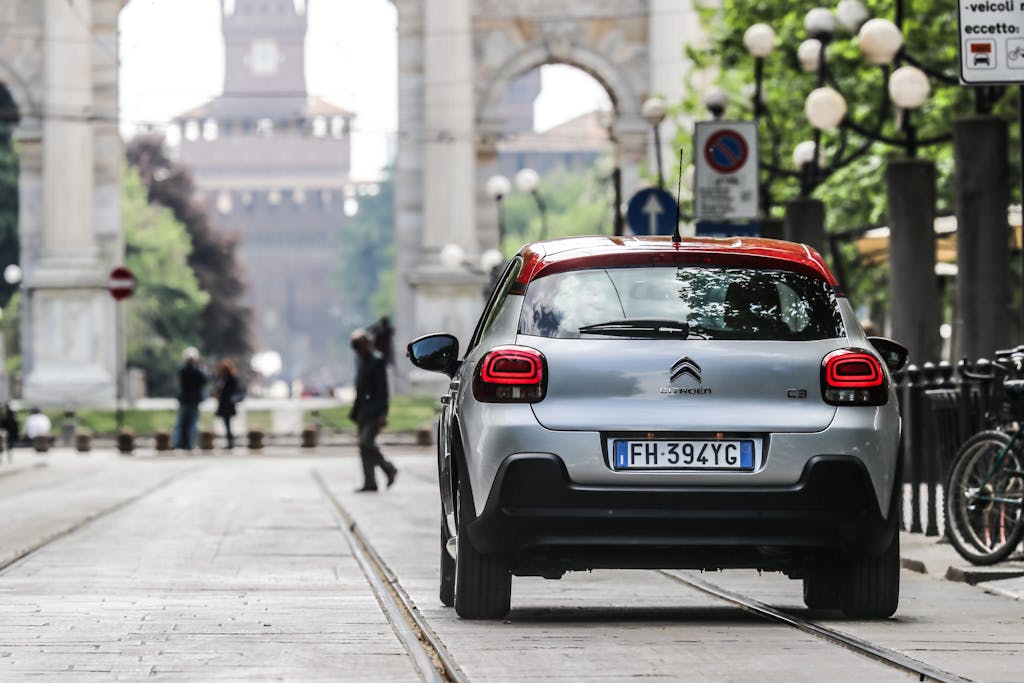 citroen c3 prova consumi - vista posteriore