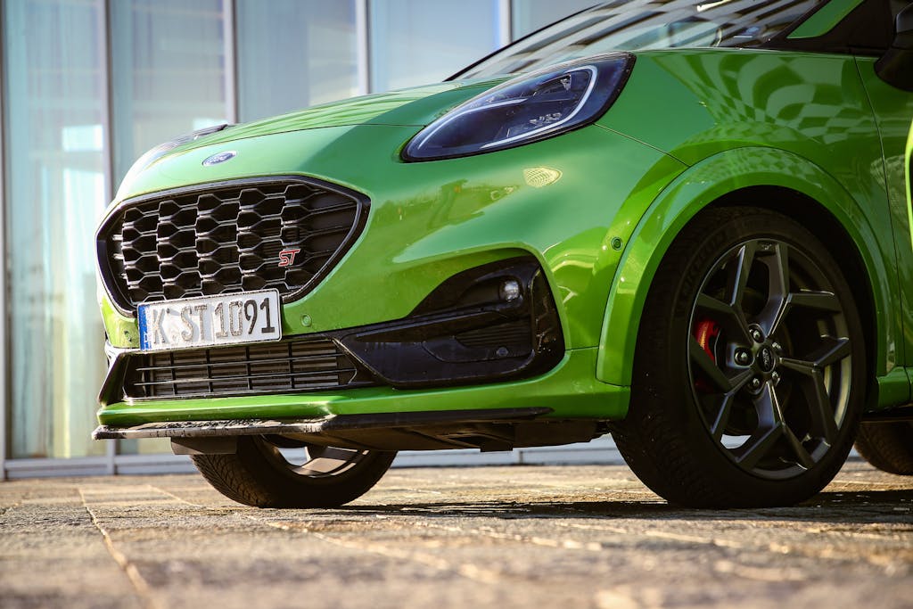 ford puma ST prova - dettaglio mascherina