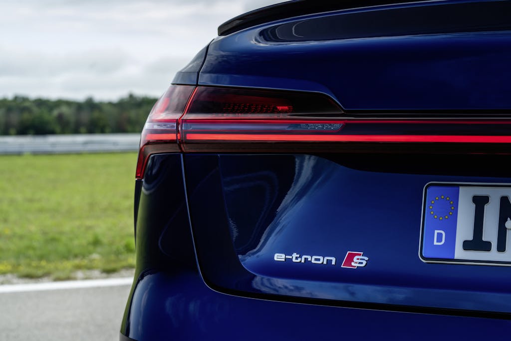 Audi e-tron S Sportback dettaglio posteriore