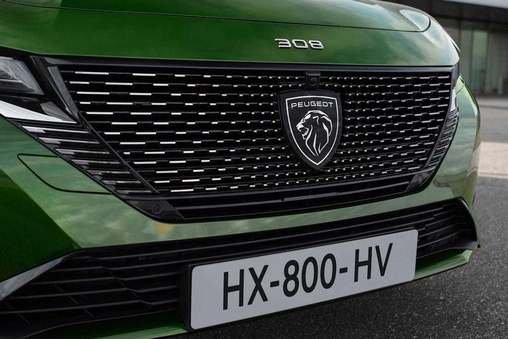 nuovo logo peugeot - peugeot 308