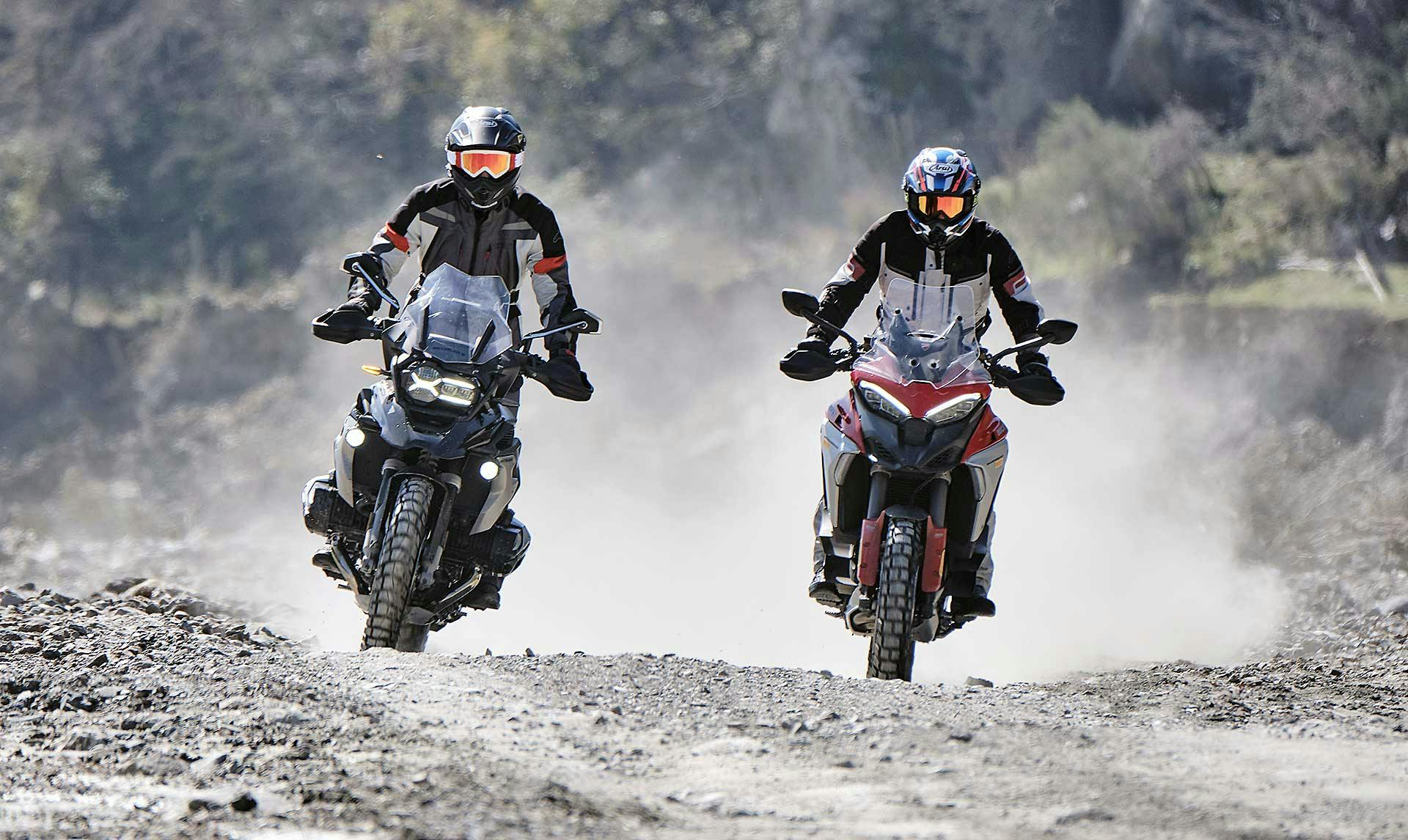 Ducati Multistrada V4S 2021 confronto BMW R 1250 GS