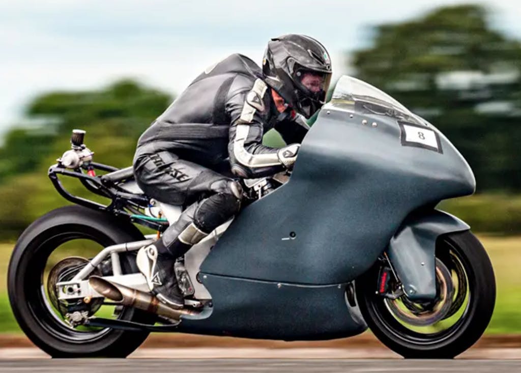 Guy Martin record velocità in moto 