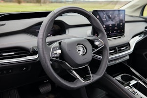 Skoda Enyaq prova suv elettrico bagagliaio