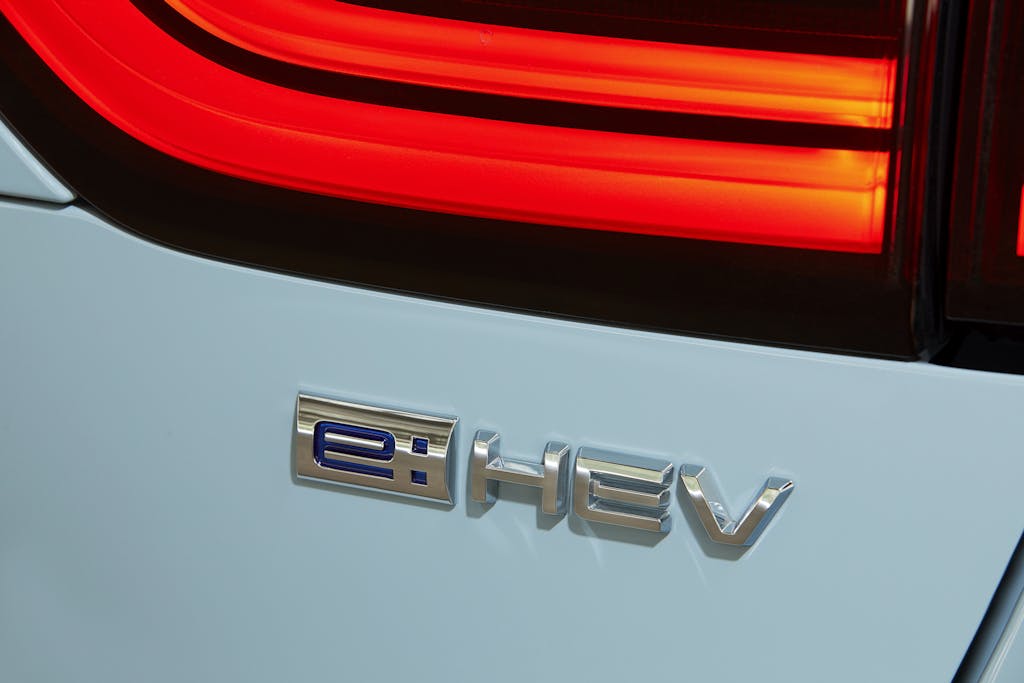 Honda Jazz badge hybrid