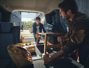 nuovo RENAULT KANGOO sedili abbattuti