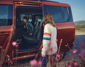 nuovo RENAULT KANGOO portiera posteriore scorrevole