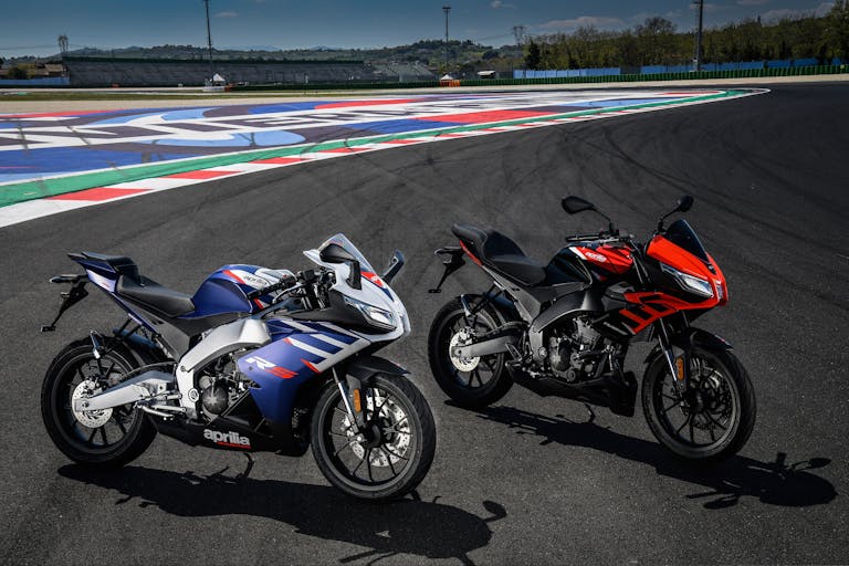 Aprilia RS 125 e Aprilia Tuono 125
