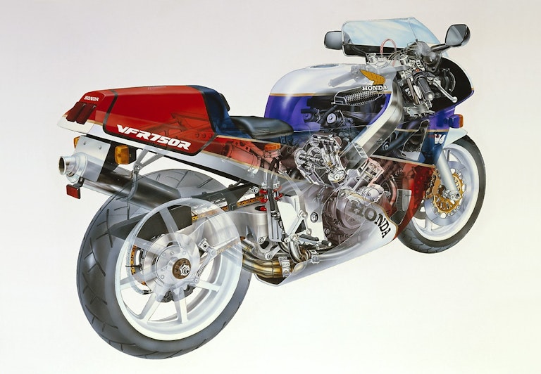 Honda RC30 ricambi originali