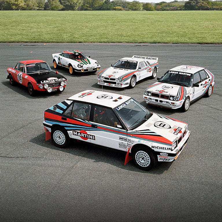 Le Lancia (automobili) regine dei rally