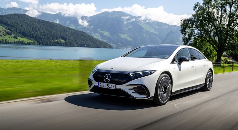 prova Mercedes EQS 580