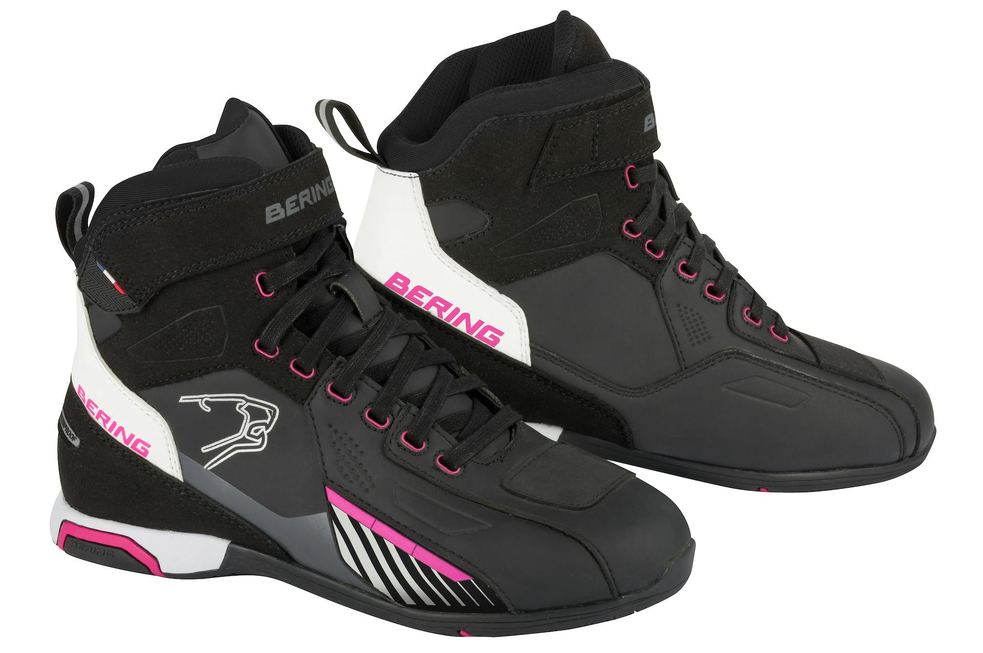 Bering Lady Tiger Nero/Fucsia