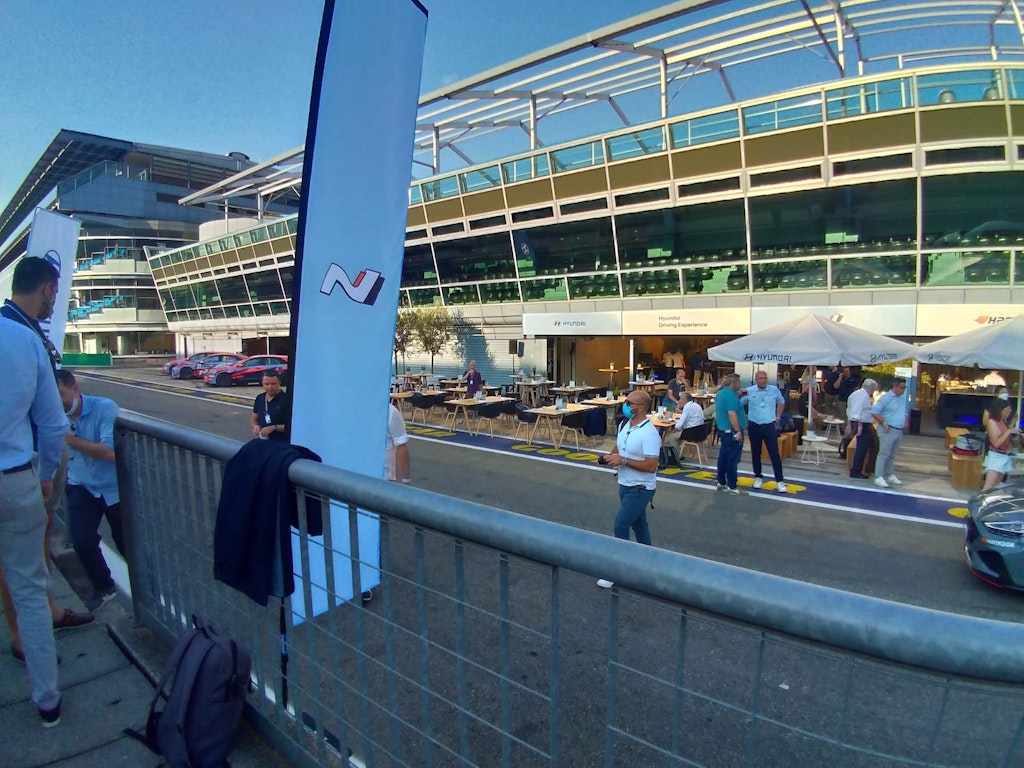 Hyundai Driving Experience 2021 - paddock box Monza