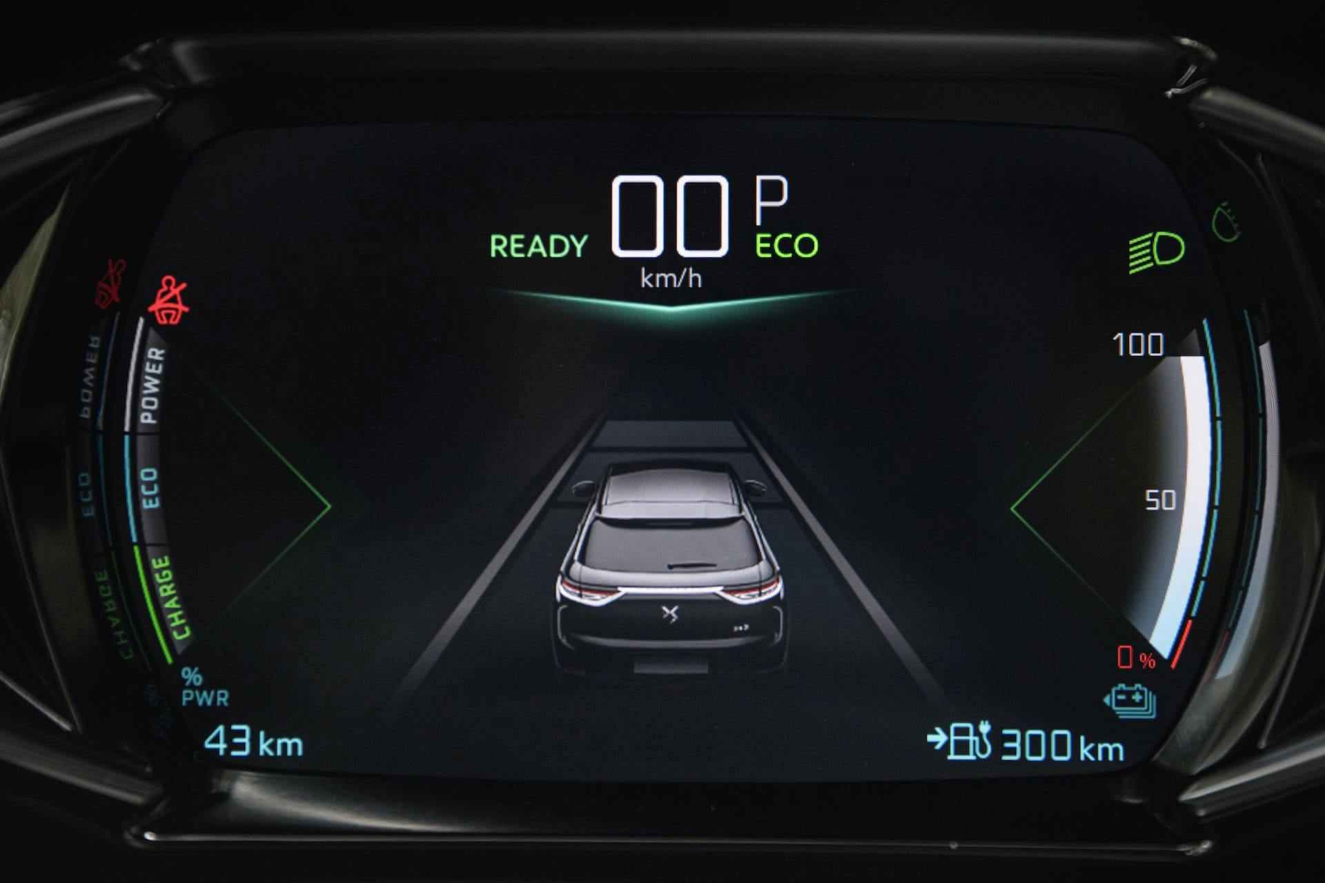 DS3 Crossback E-Tense - dettaglio cluster digitale