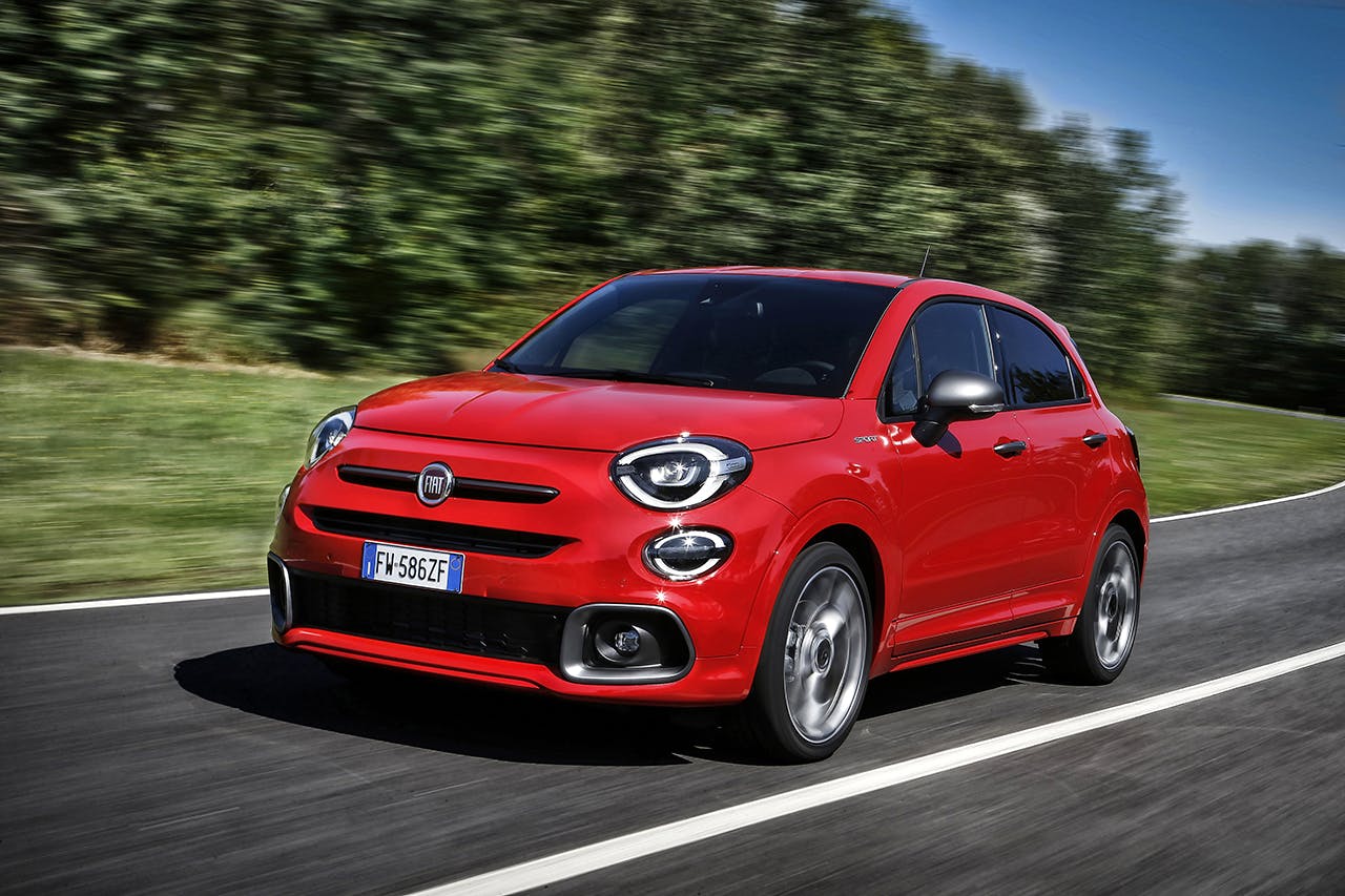 Fiat 500 X Sport - dinamica anteriore