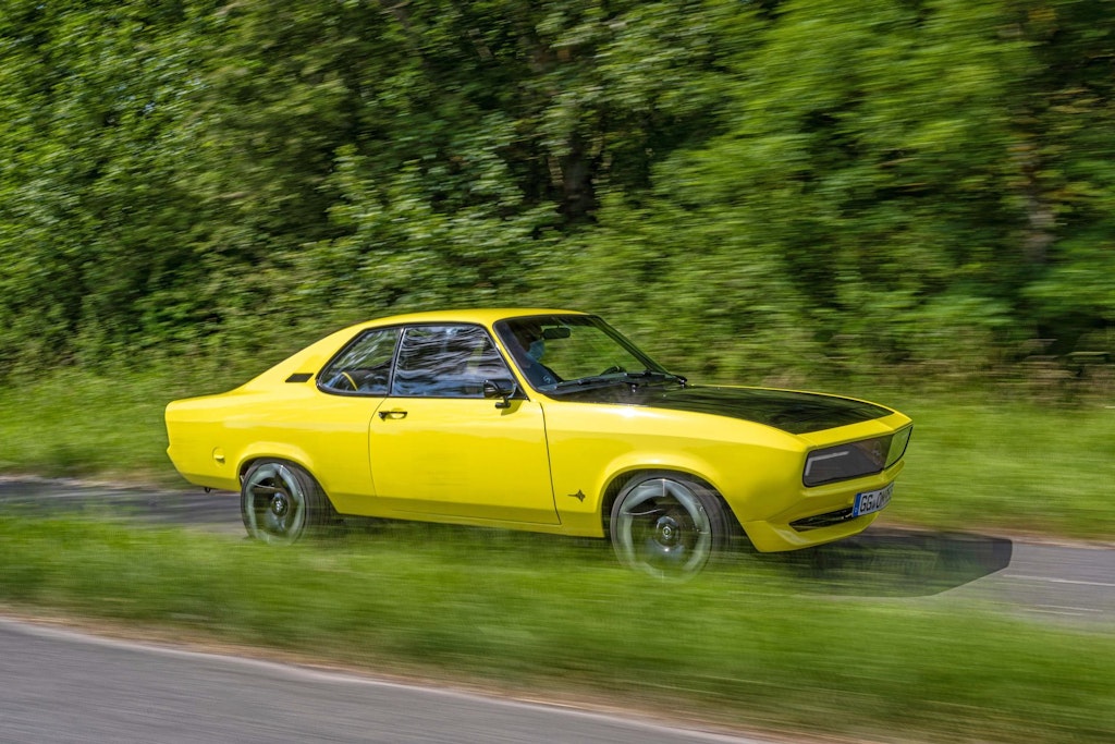 Opel Manta GSe - dinamica laterale